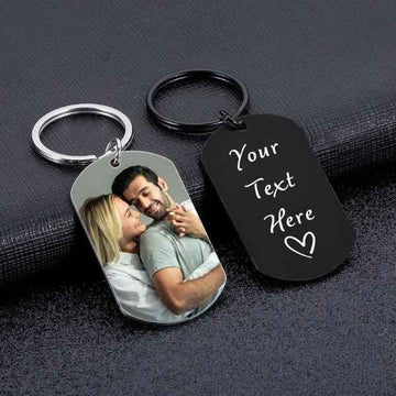 Personalized Keychain Keyring