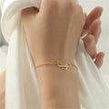 18K Gold Plated Personalized Arabic Calligraphy Crystal Arabic Word 