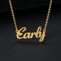 18K Gold Plated Children Personalized Name Necklace Customized Kids Name Necklace Custom Handcrafted Jewelry Gift For Kids, Children Jewelry